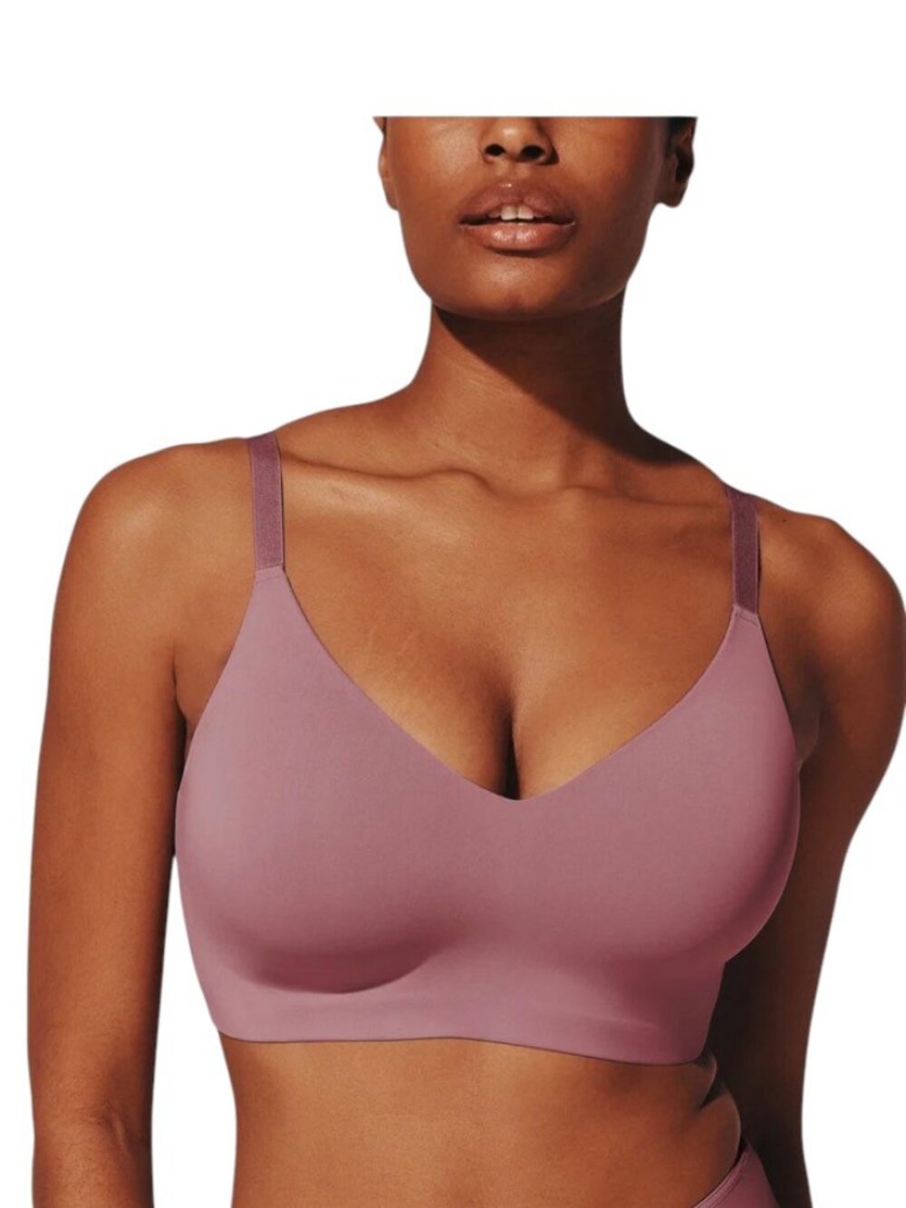 ThirdLove 24/7 T-Shirt Wireless Bra, Blush, XL+